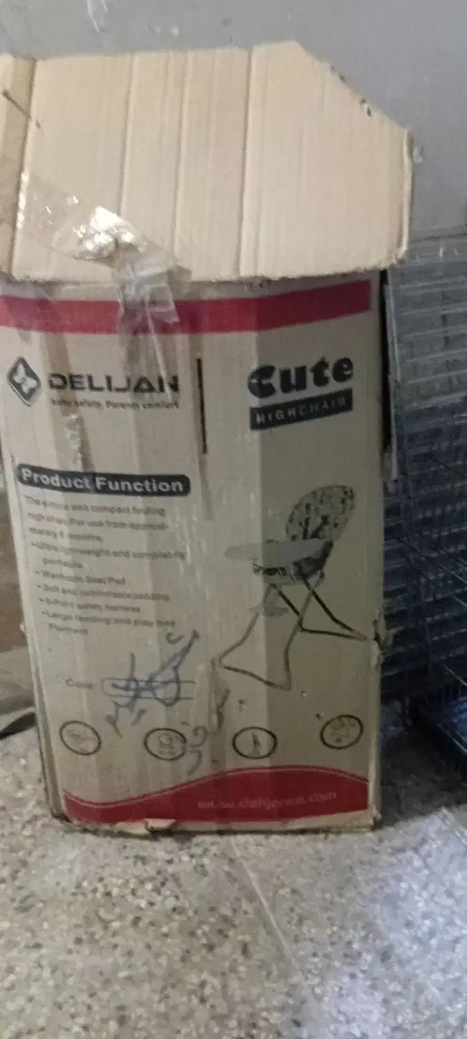 صندلی غذای کودک|تخت و صندلی بچه|قرچک, مجتمع مسکونی طبیعت|دیوار