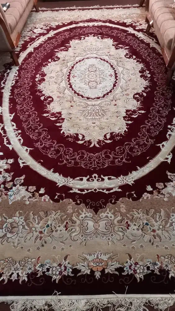 فرش ۱۲متری تمیز|فرش|شوشتر, |دیوار