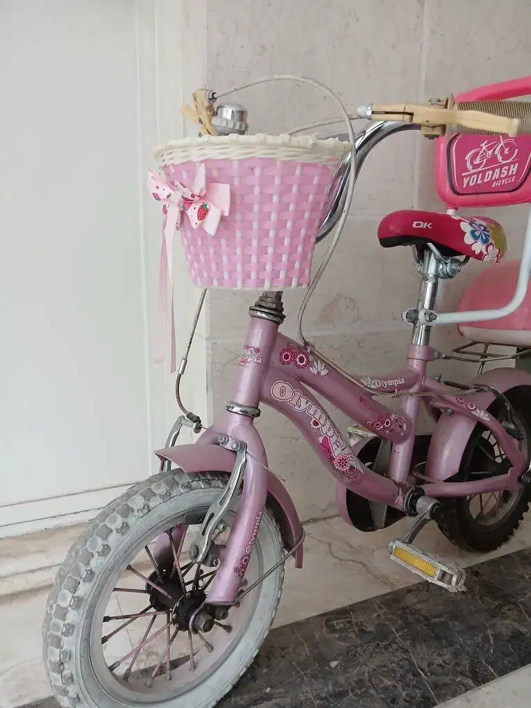 دوچرخه دخترانه سایز ۱۲|دوچرخه، اسکیت، اسکوتر|تهران, شهرک شهرداری|دیوار
