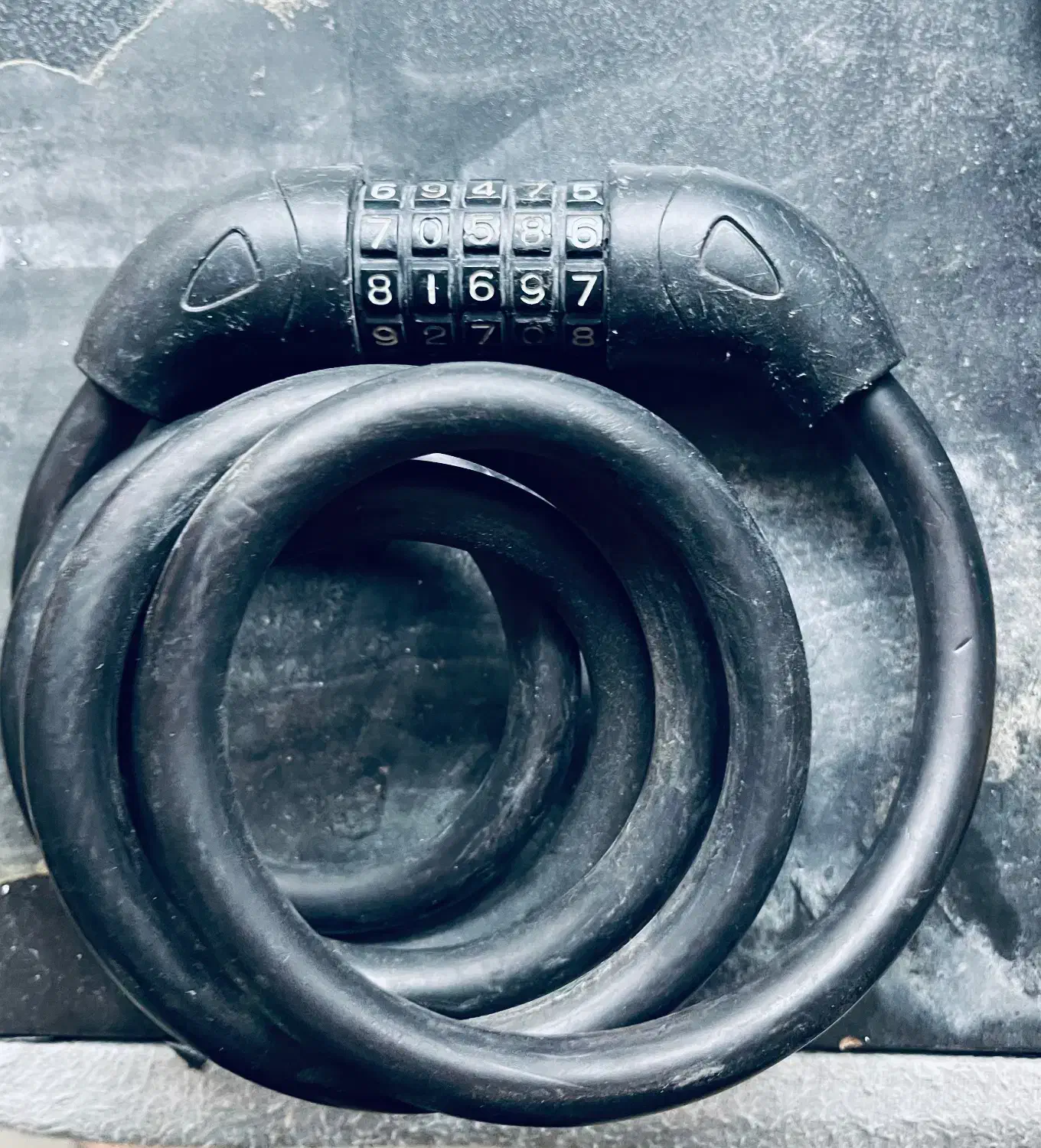 قفل  دوچرخه رمز دار|دوچرخه، اسکیت، اسکوتر|الوند, |دیوار