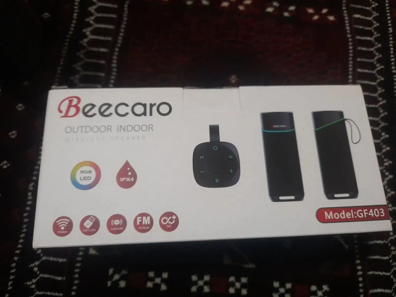 اسپیکر بلوتوثی GF403|پخش‌کننده همراه|گنبد کاووس, |دیوار