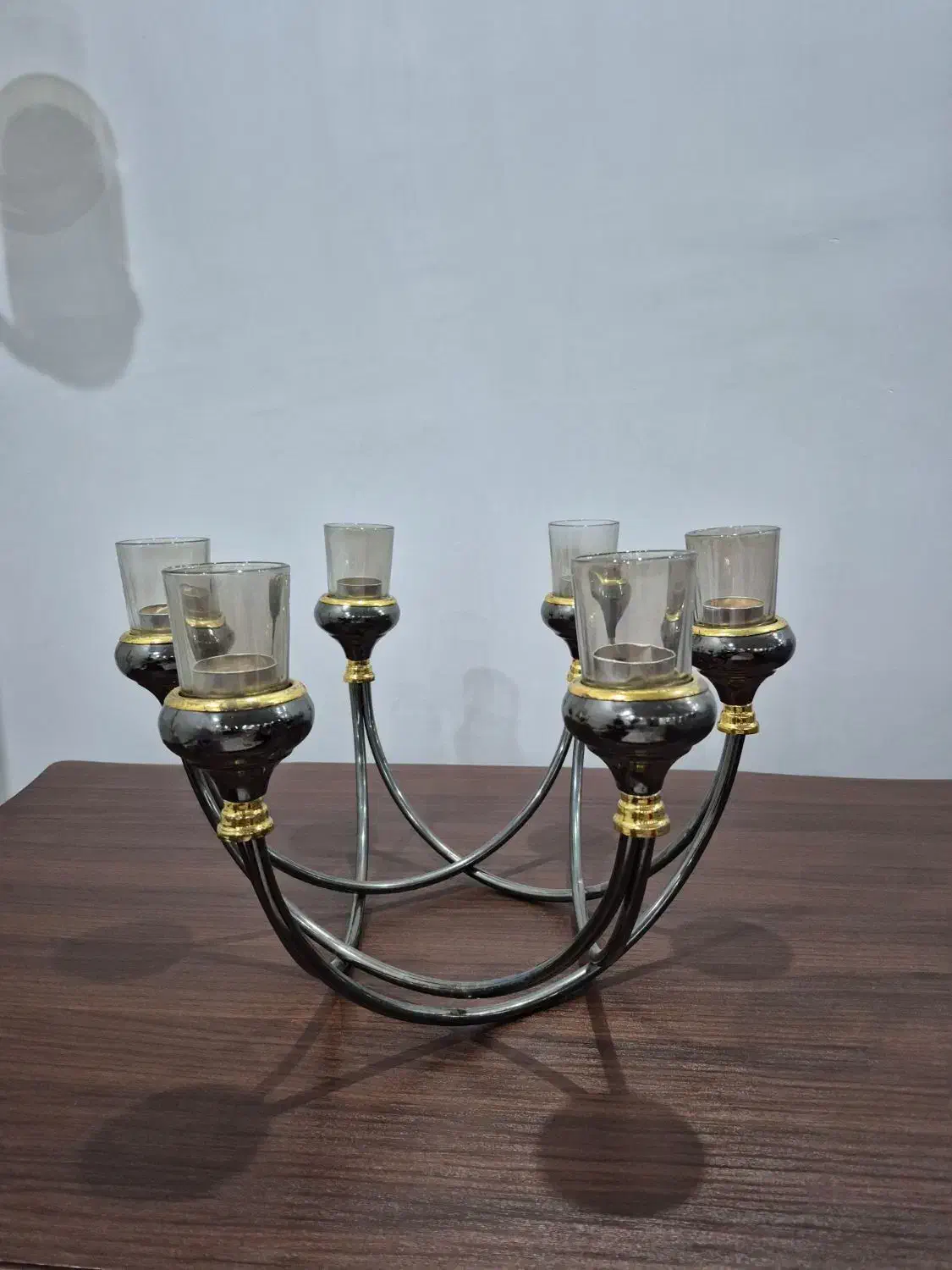 جا شمعی ۶ شعله و ۵ شعله و جام بستنی خوری|صنایع دستی و سایر لوازم تزئینی|ری, دیلمان|دیوار