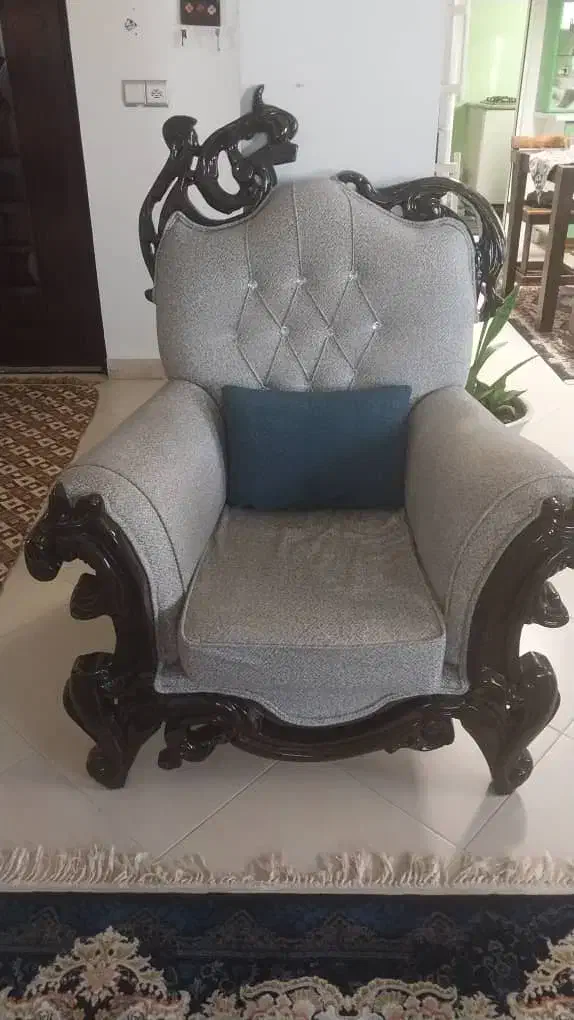 فروش مبل ۷ نفره|مبلمان خانگی و میز عسلی|نور, |دیوار