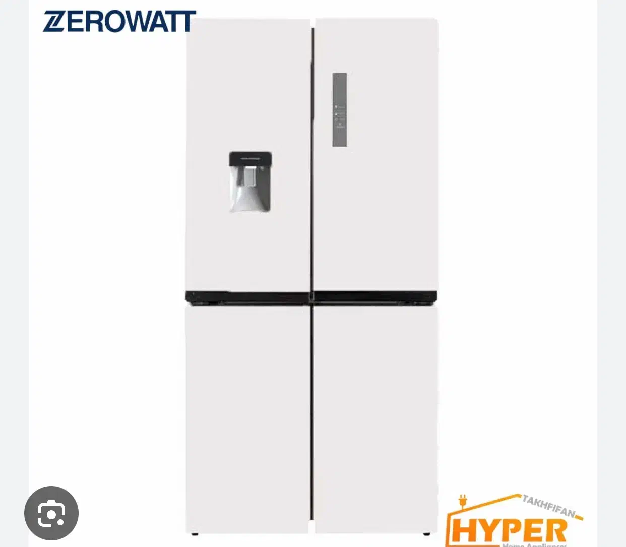 یخچال فریزر ساید ۴درب زیرووات|یخچال و فریزر|برخوار, |دیوار