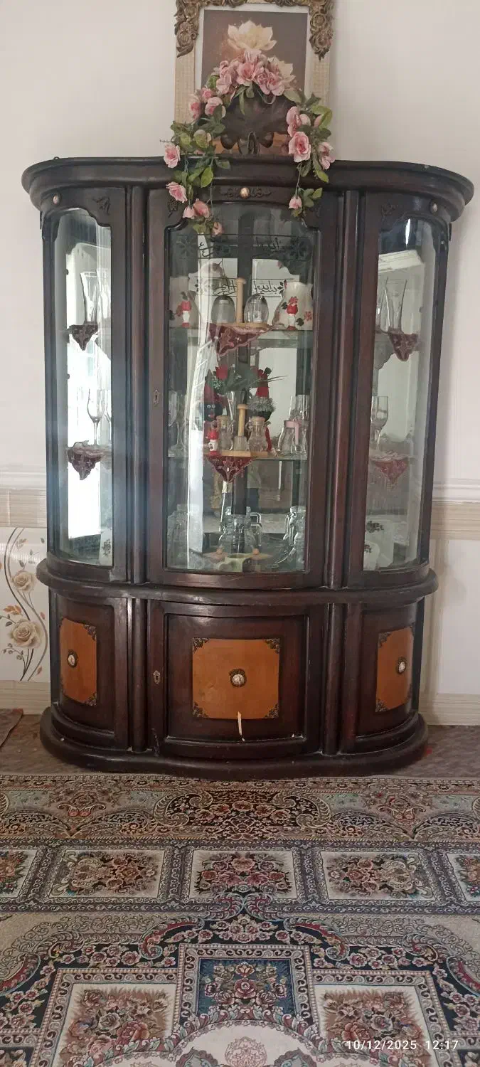 بوفه چوبی|بوفه، ویترین، کنسول|زابل, |دیوار