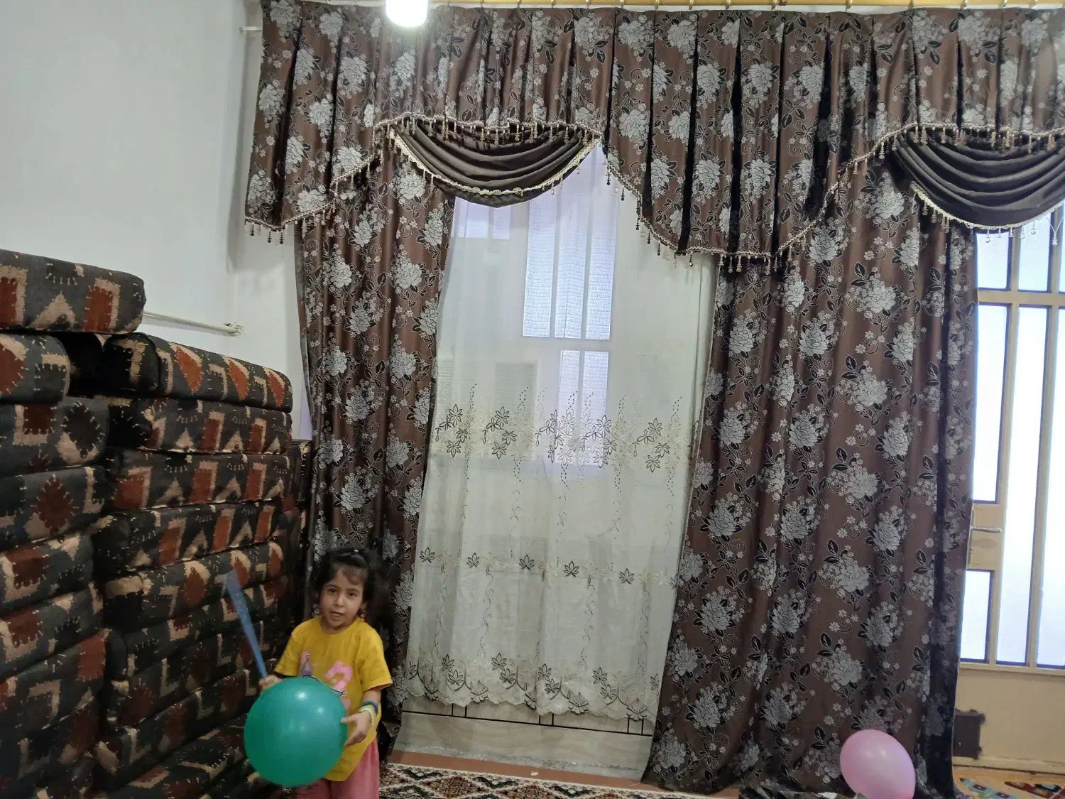 پرده سالم|پرده، رانر، رومیزی|حمیدیه, |دیوار