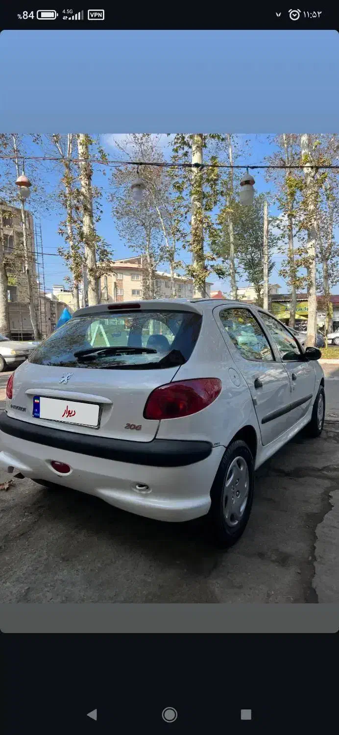 206 تیپ 2 بیرنگ بیضربه|خودرو سواری و وانت|فومن, |دیوار