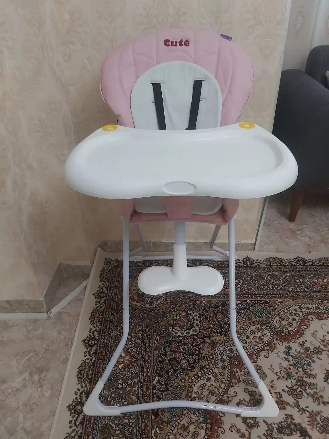 صندلی غذای کودک دلیجان|تخت و صندلی بچه|سنگر, |دیوار