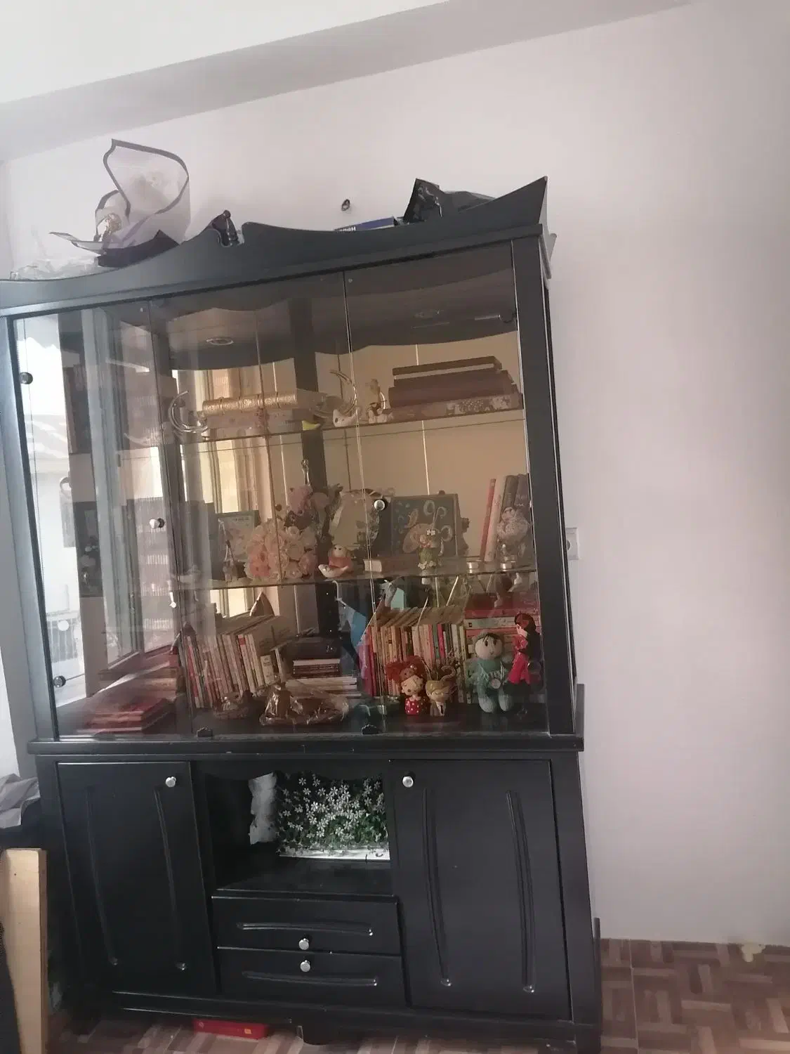 فروش کمد ویترین|بوفه، ویترین، کنسول|سیاهکل, |دیوار