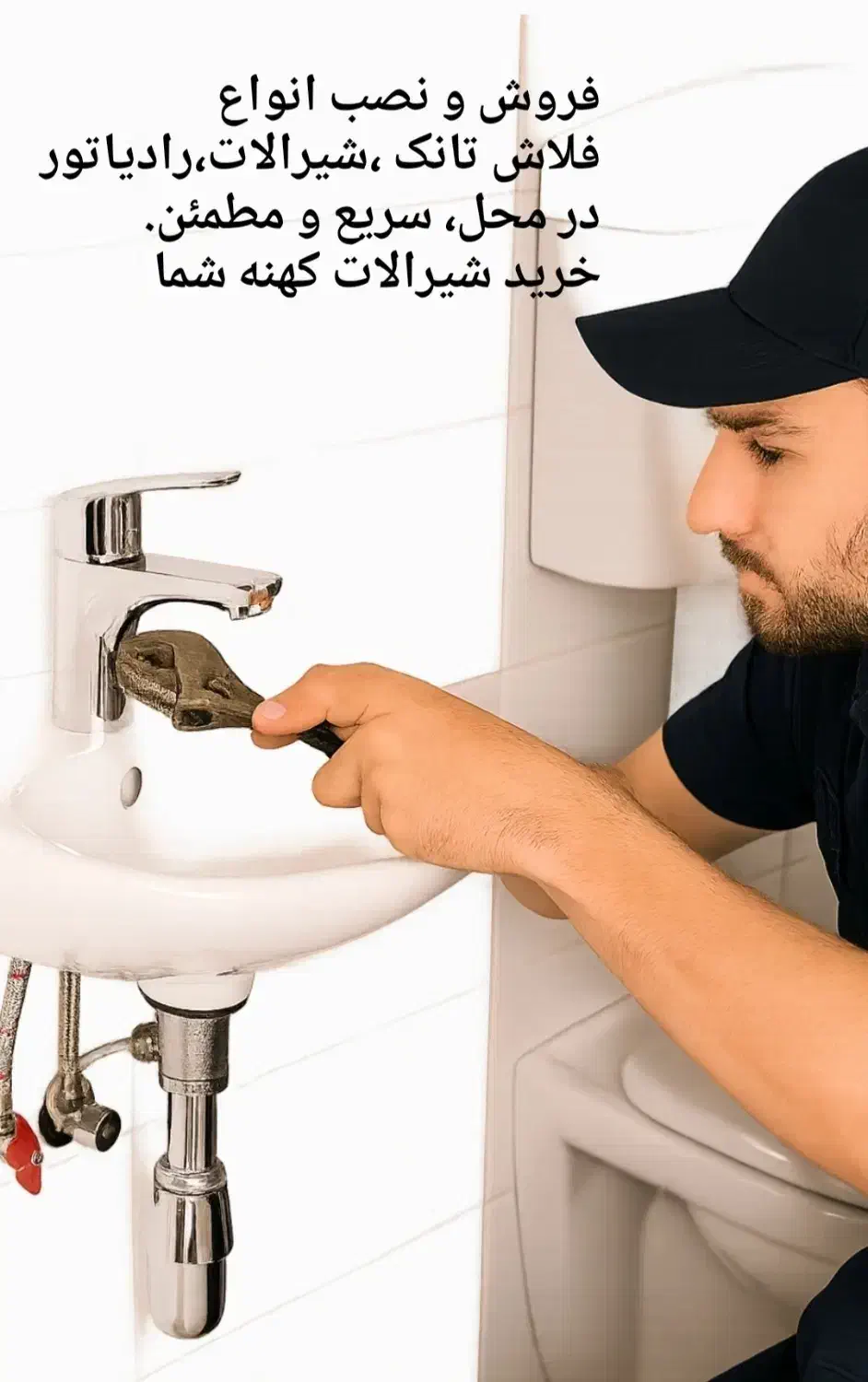 فلاش تانک ،شیر روشویی، ظرفشویی، توالت، دوش حمام|لوازم سرویس بهداشتی|اصفهان, باغ زیار|دیوار