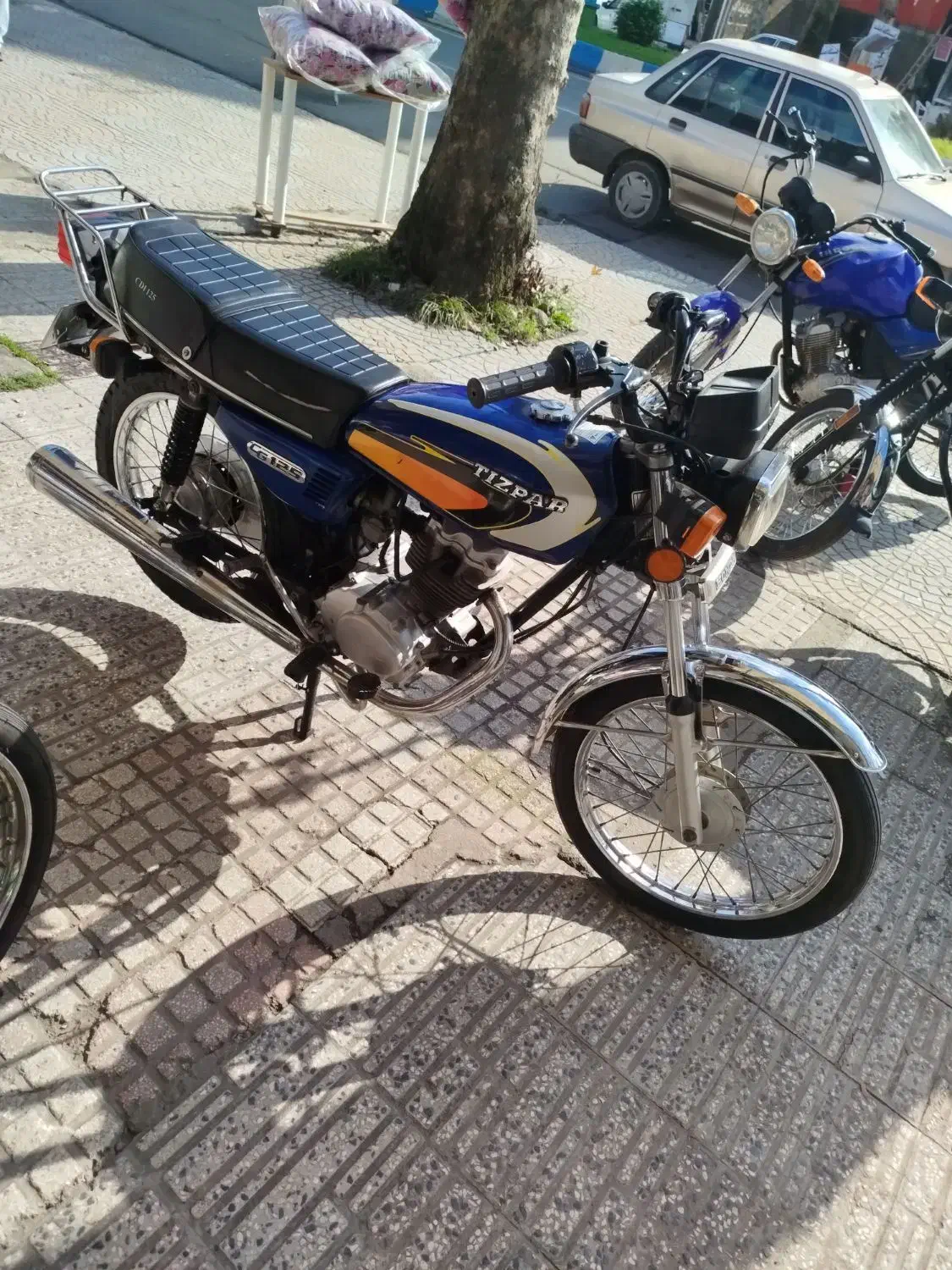 هندا 125|موتورسیکلت|ماکلوان, |دیوار