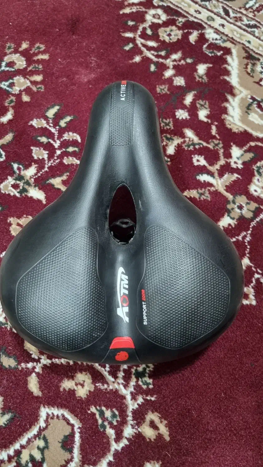 زین دوچرخه پهن طبی چراغ دار|دوچرخه، اسکیت، اسکوتر|دزفول, |دیوار