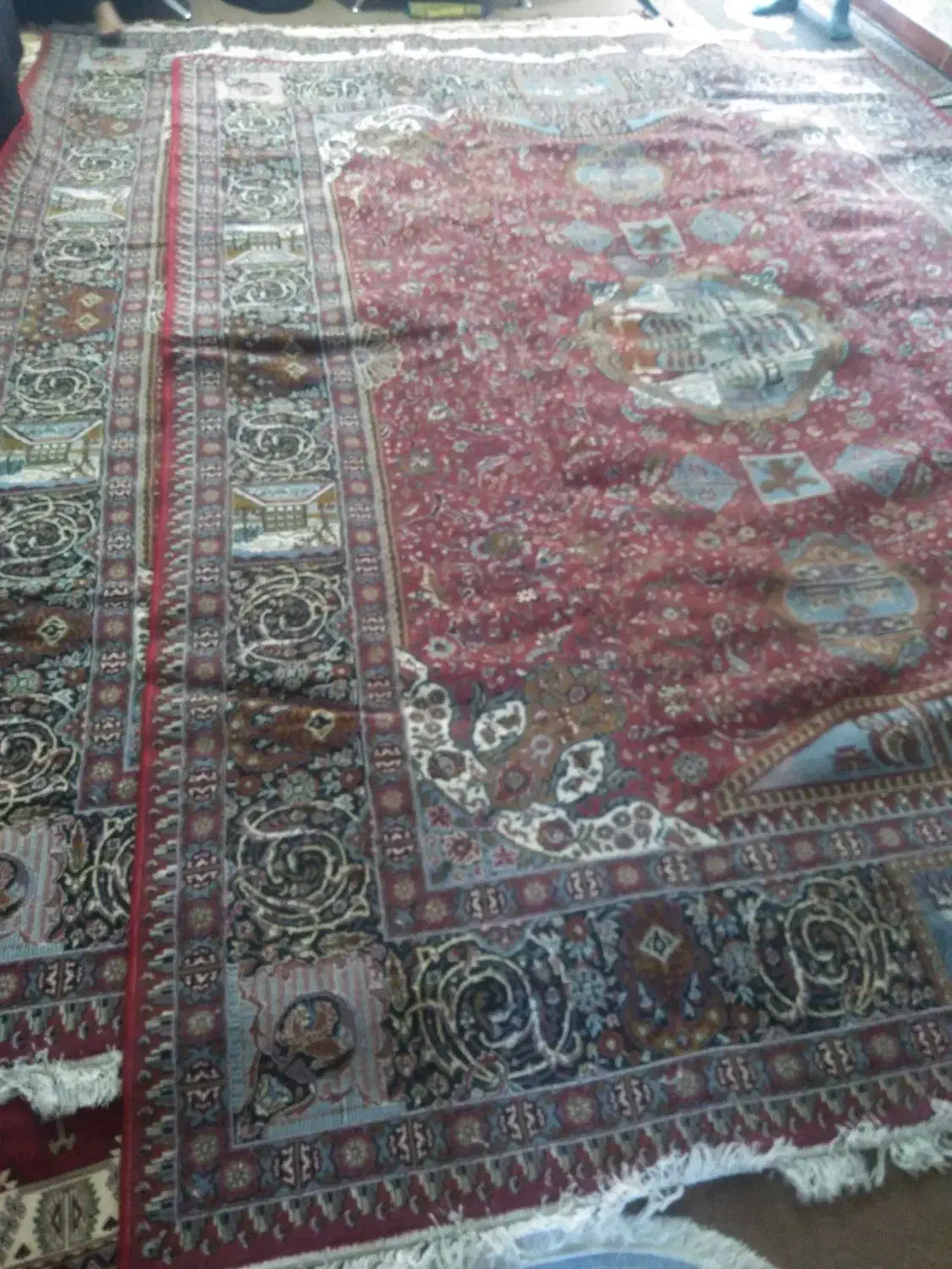 یک جفت فرش 12متری|فرش|اردبیل, |دیوار