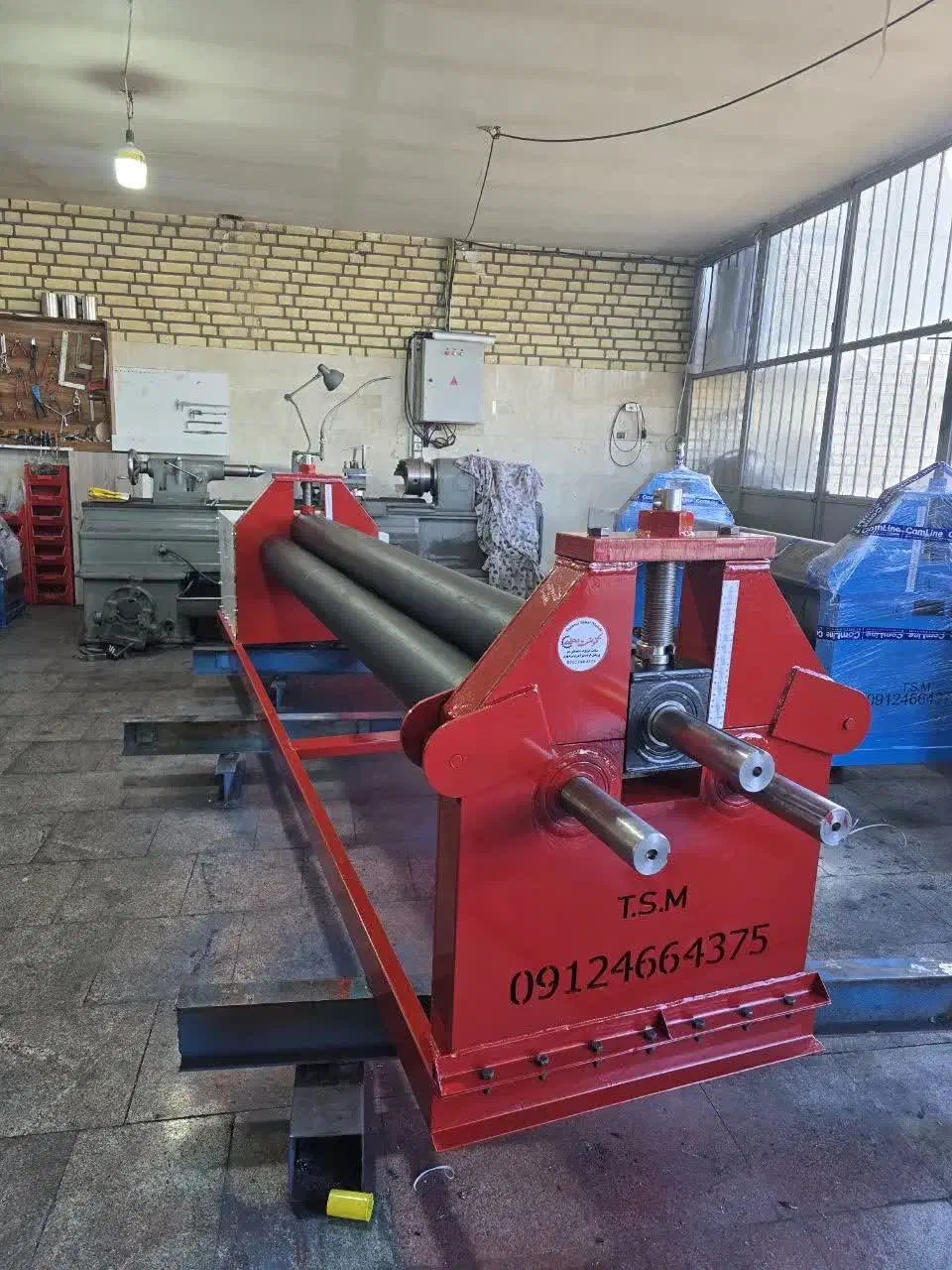 دستگاه نورد ۱۰ و ۱۲میل نورد ناودانی پروفیل تیرآهن|ماشین‌آلات صنعتی|قیامدشت - خاورشهر, |دیوار