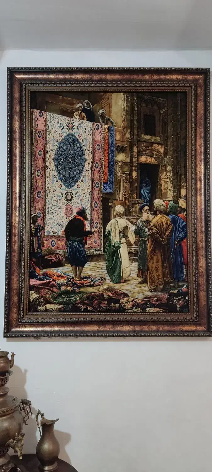 تابلو فرش بازار قاهره|تابلو فرش|تهران, حکیمیه|دیوار