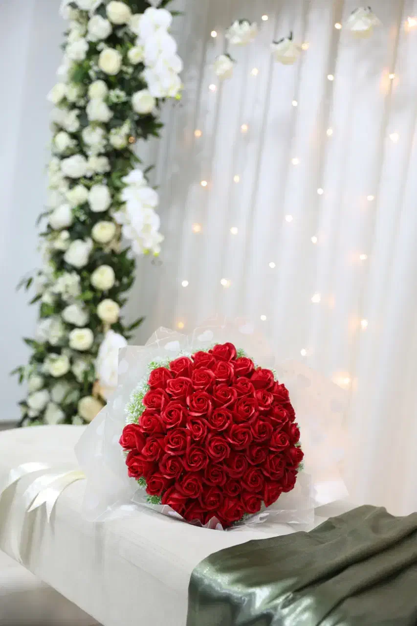 دسته گل نامزدی و خواستگاری|گل مصنوعی|کاشان, امیرکبیر|دیوار