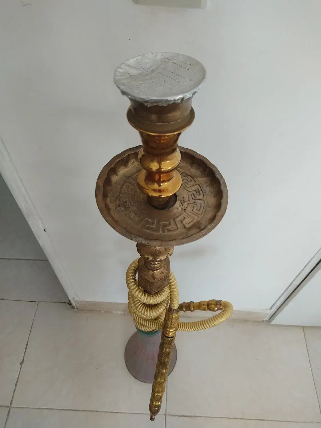 قلیان برنجی|کلکسیون و سرگرمی|پیشوا, |دیوار