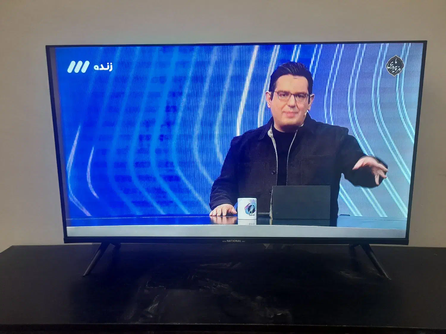 یک دستگاه ال ای دی 43 اینچ|تلویزیون و پروژکتور|طرقبه, |دیوار