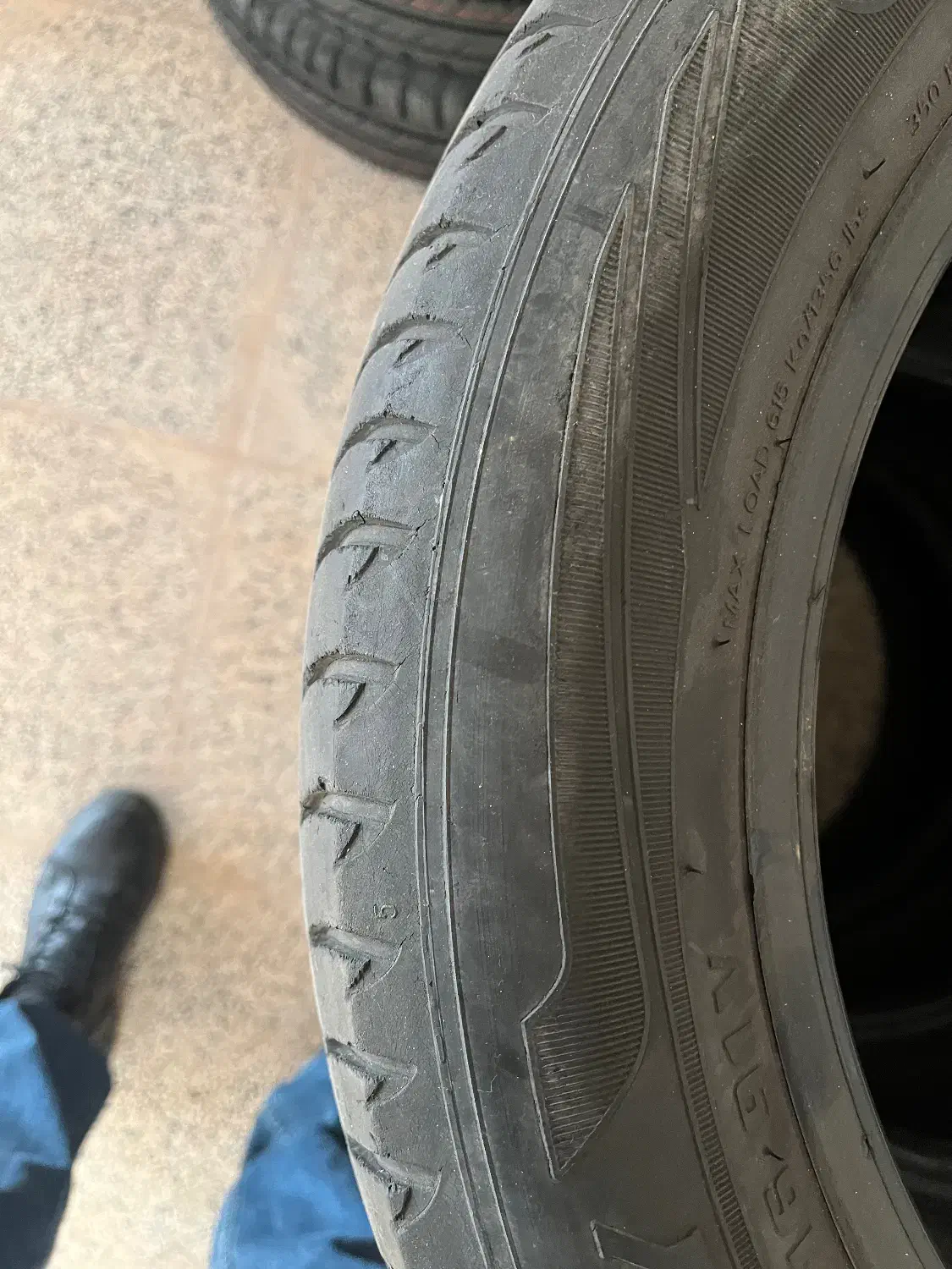 چهار حلقه لاستیک یزد تایر سایز ۲۰۵ ۵۵ ۱۶|قطعات یدکی و لوازم جانبی|کرج, دهقان ویلا|دیوار