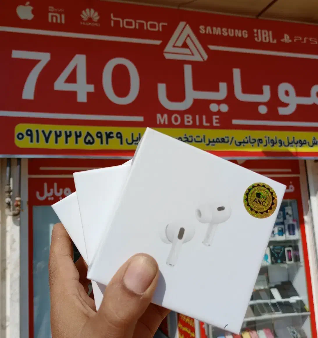 ایرپاد پرو مستر کپی + ANC فعال.موبایل740|لوازم جانبی موبایل و تبلت|صدرا-فارس, فاز ۲|دیوار