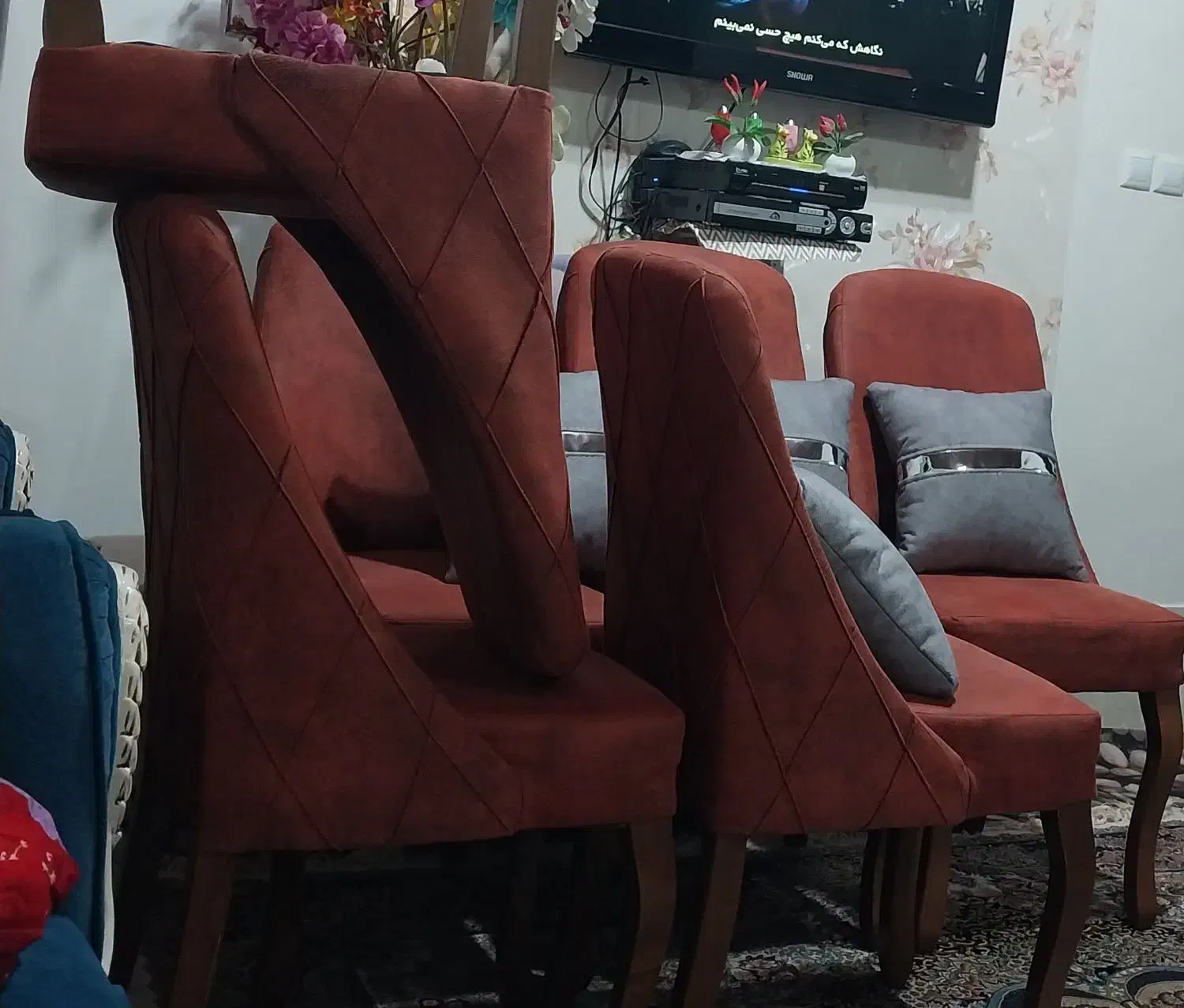 میزغذاخوری 6 نفره ضد لک نو|میز و صندلی غذاخوری|آستارا, |دیوار