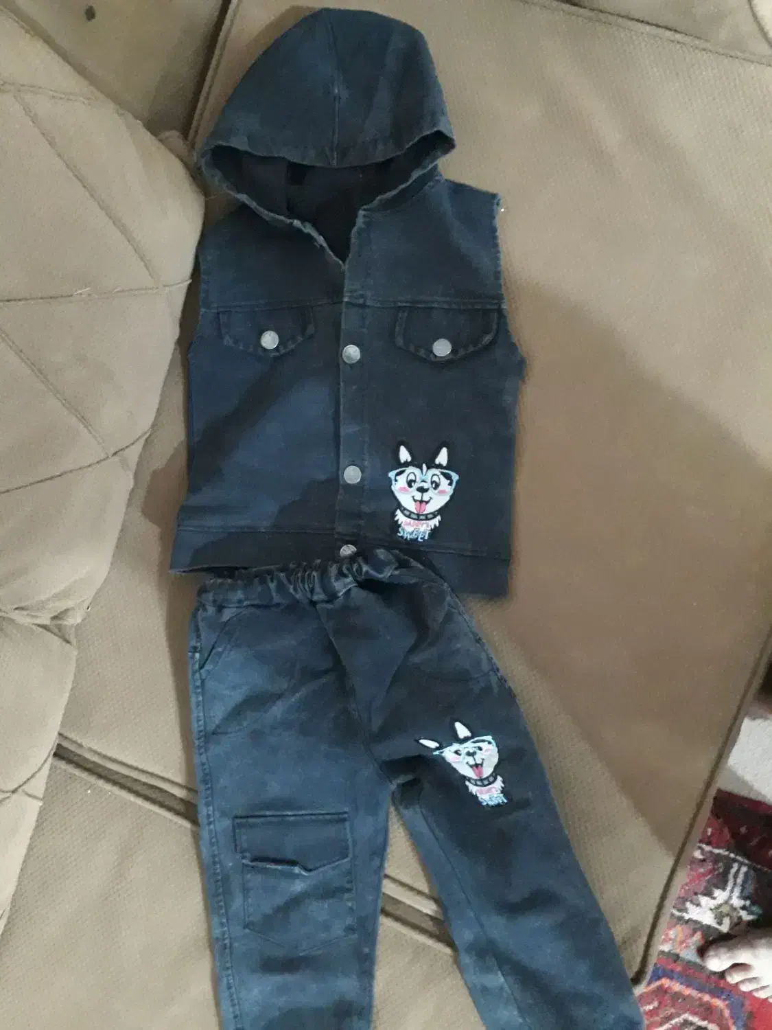 کت لی همرا زیر سارافونی مخصوص ۱۰سال|کفش و لباس بچه|الیگودرز, |دیوار