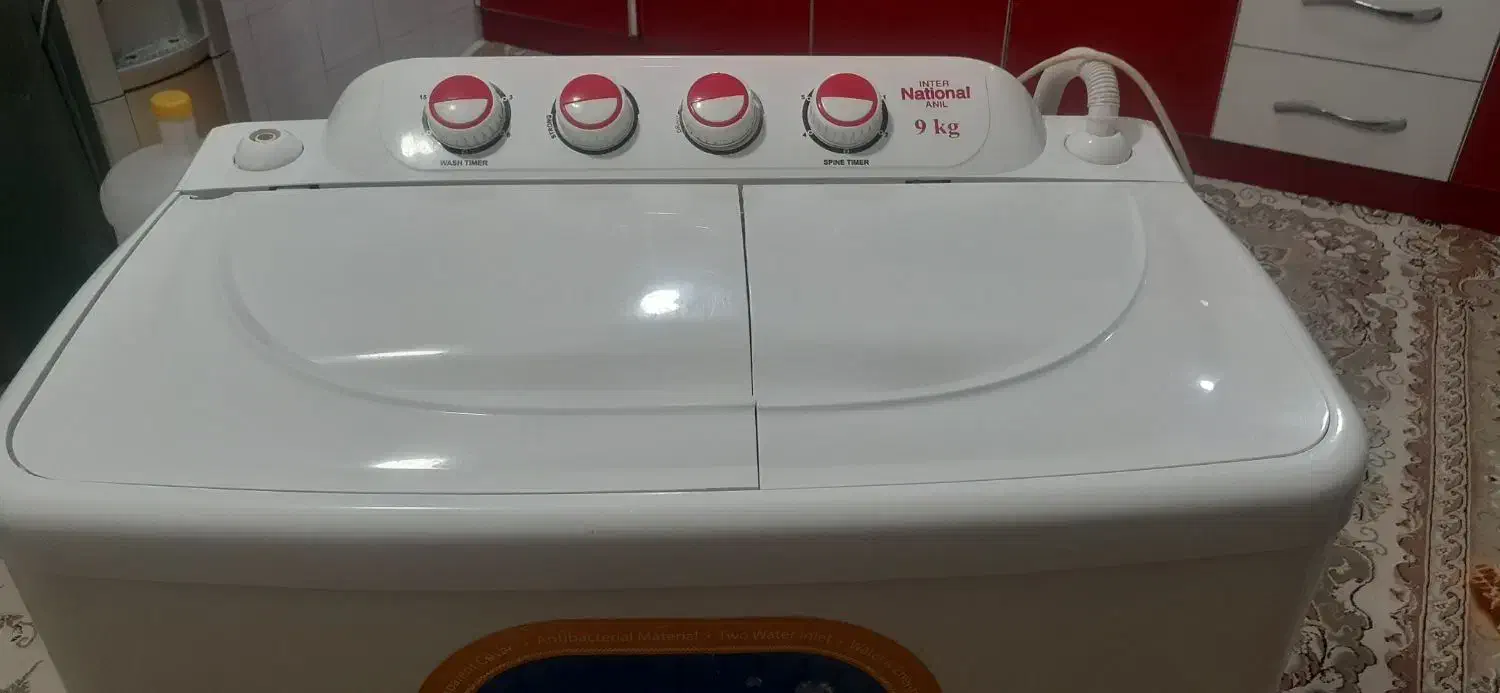 لباسشویی دوقلو نیاز ب تعمیر|ماشین لباسشویی و خشک‌کن لباس|کارون, |دیوار