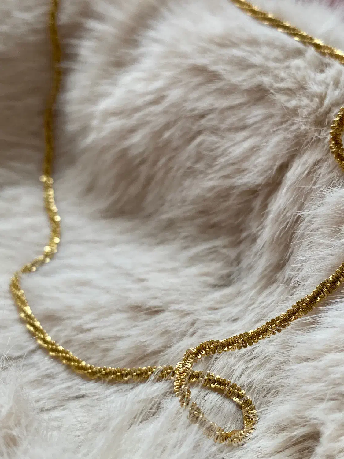 زنجیر طرح طلا رنگ ثابت|بدلیجات|تهران, بهجت‌آباد|دیوار