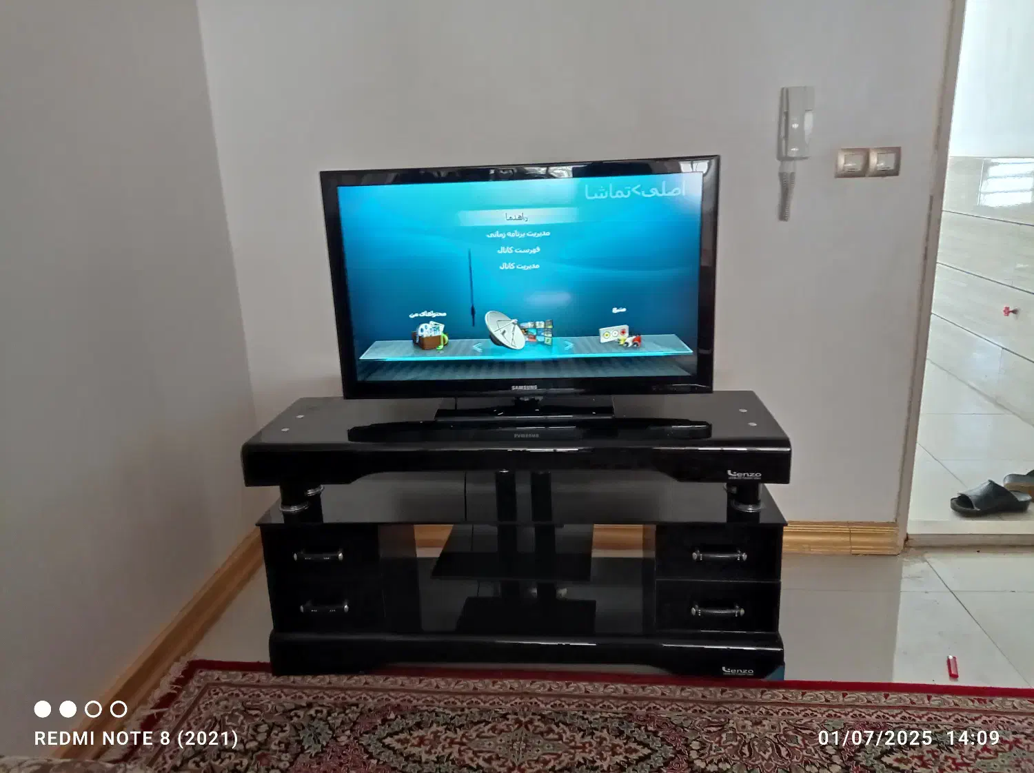 تلویزیون 40اینج|تلویزیون و پروژکتور|بروجرد, |دیوار