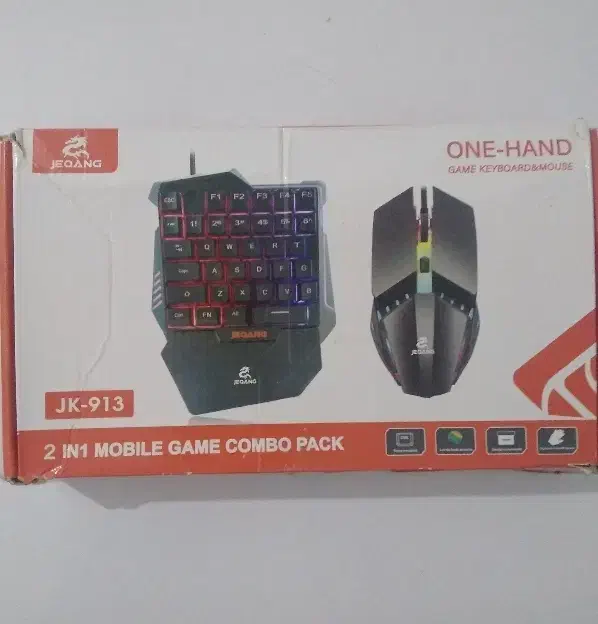 کیبورد و موسJEQANGمدلJK-913|قطعات و لوازم جانبی رایانه|دلند, |دیوار
