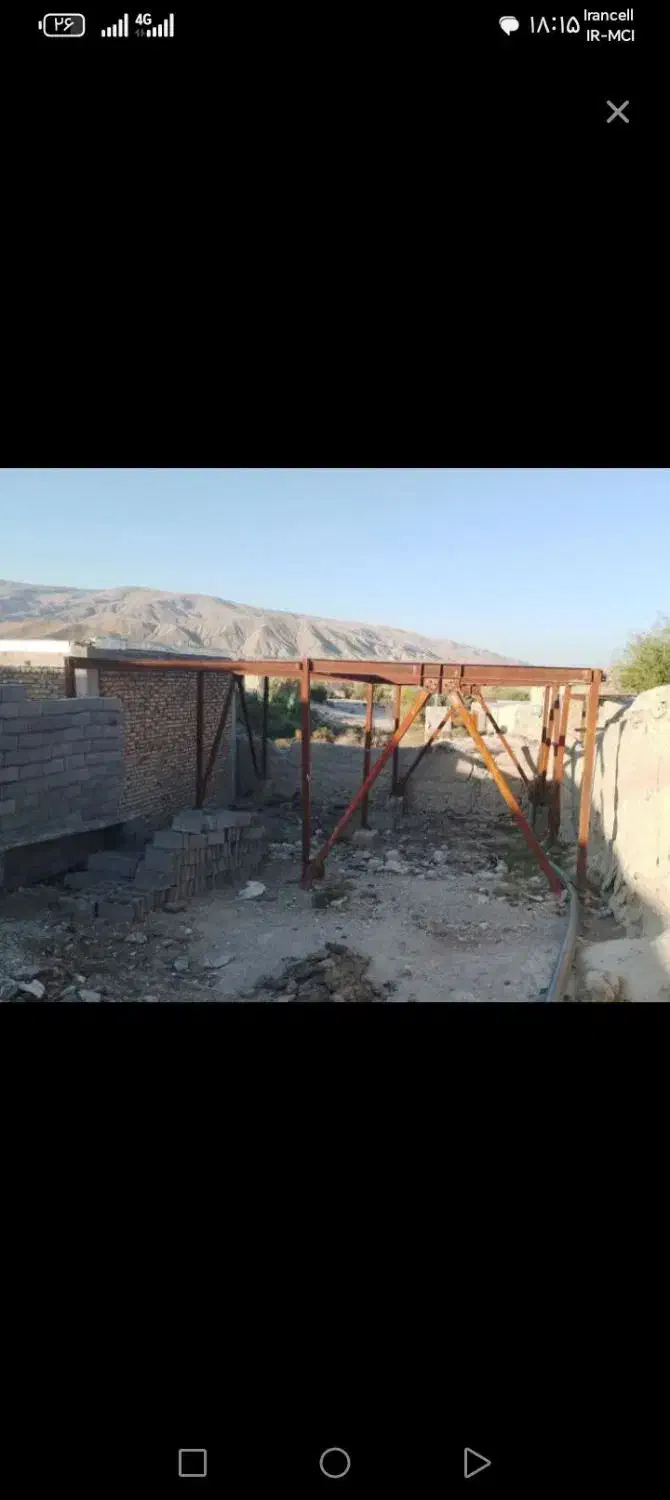 آهن 64 متری 8 در 8 پیچ و مهره ای بنیاد مسکن|مصالح و تجهیزات ساختمان|هلالی, |دیوار