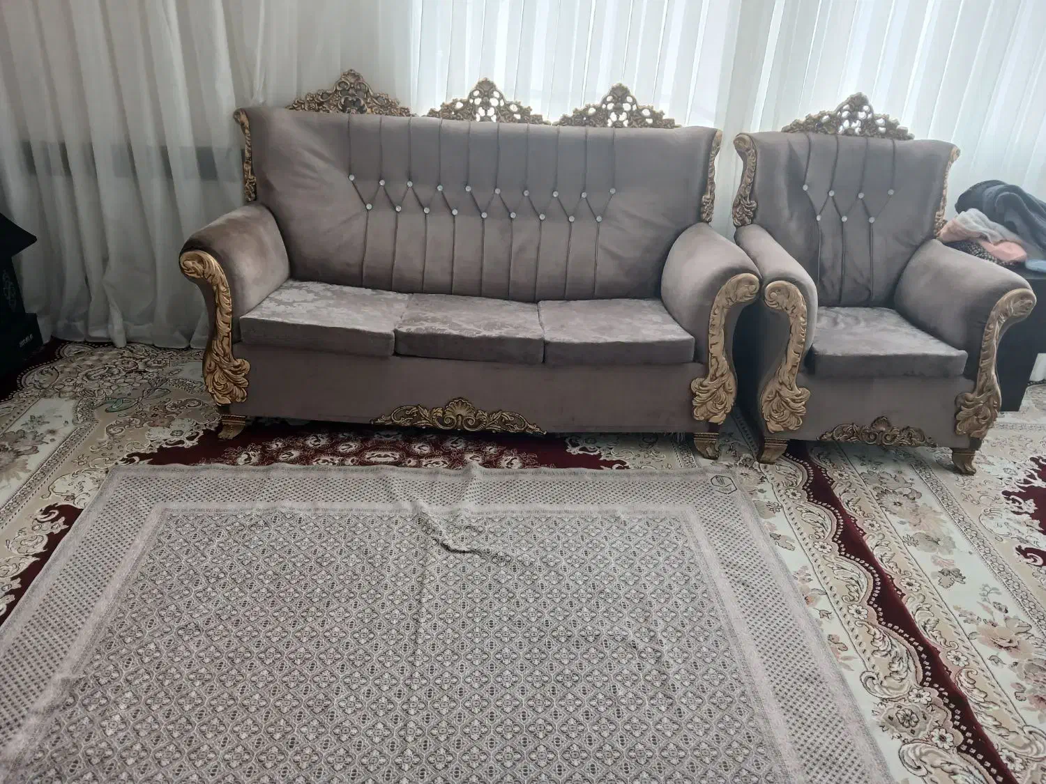 مبل راحتی|مبلمان خانگی و میز عسلی|اسدآباد, |دیوار