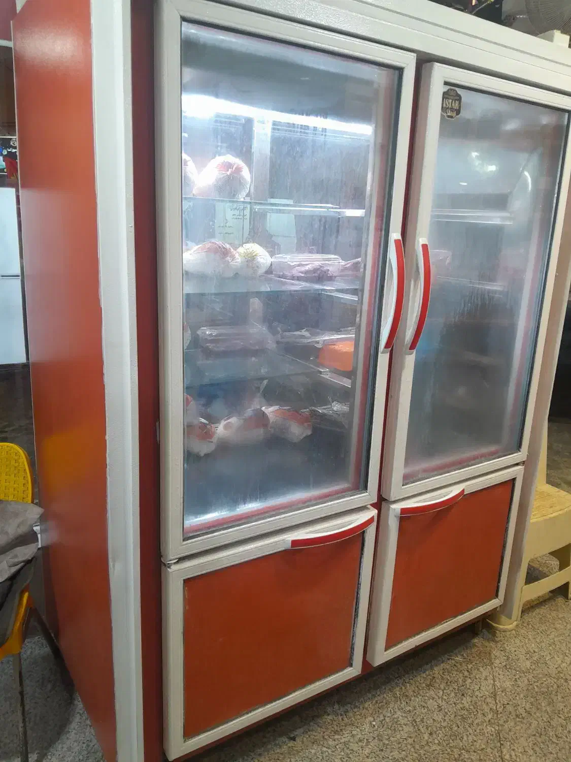 یخچال ایستاده چهاردرب ویترینی|یخچال و فریزر|رشت, حمیدیان|دیوار
