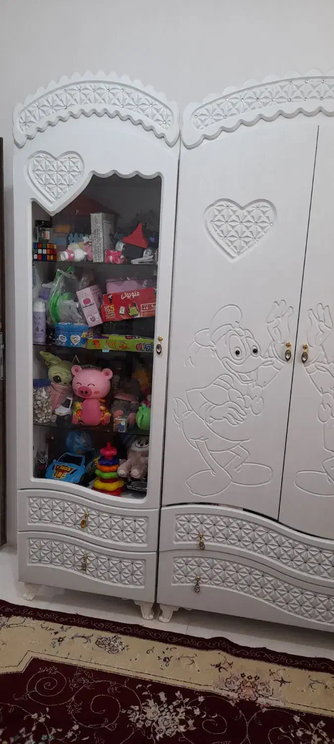 کمد لباس وویترین|جاکفشی، کمد، دراور|مشهد, شهید بصیر|دیوار