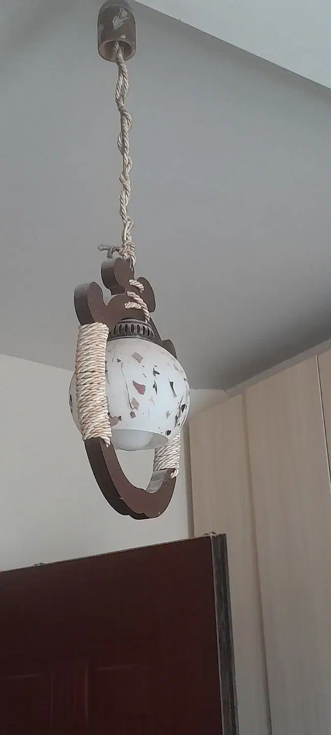 لوستر چوبی|لوستر و چراغ آویز|قدس, شهرقدس|دیوار