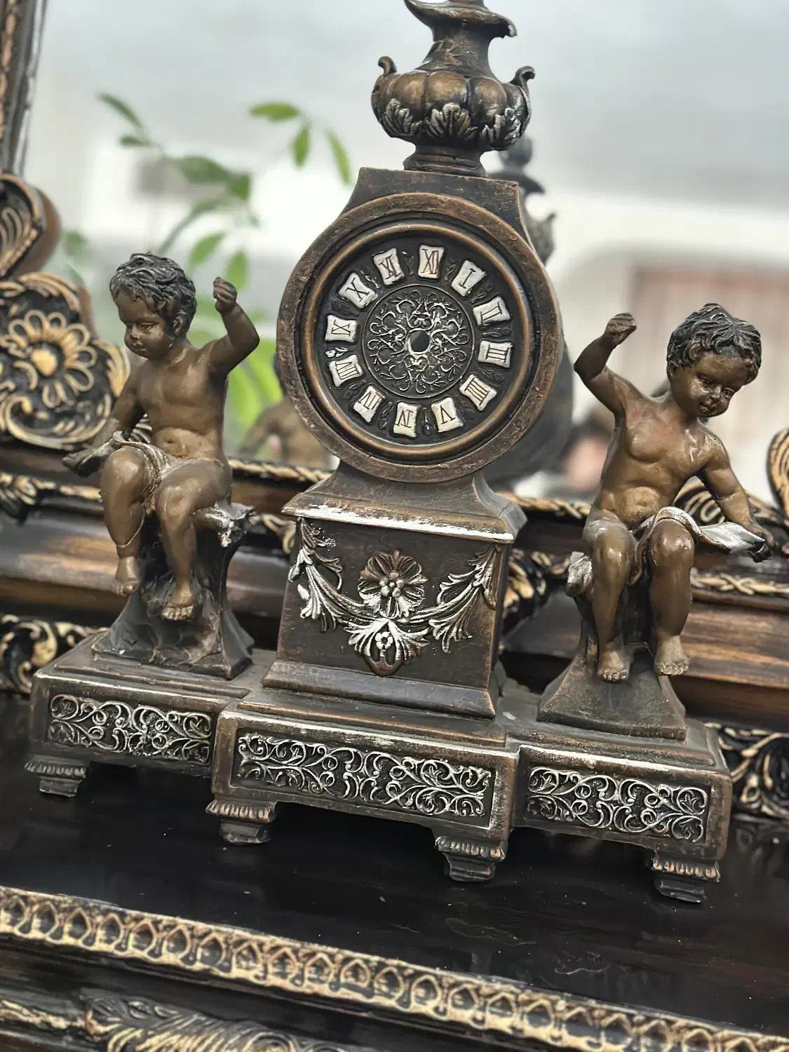 کنسول آینه و ساعت|بوفه، ویترین، کنسول|دورود, |دیوار