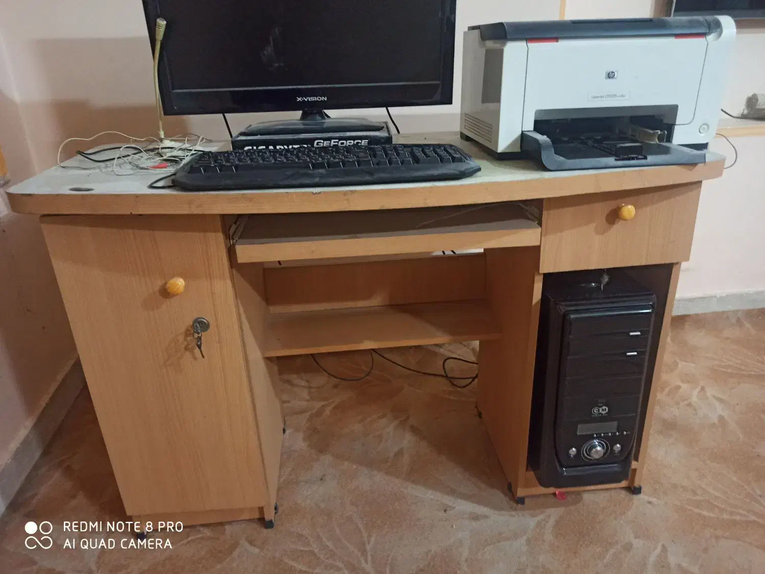 میز کامپیوتر ام دی اف|میز تحریر و کامپیوتر|کازرون, |دیوار