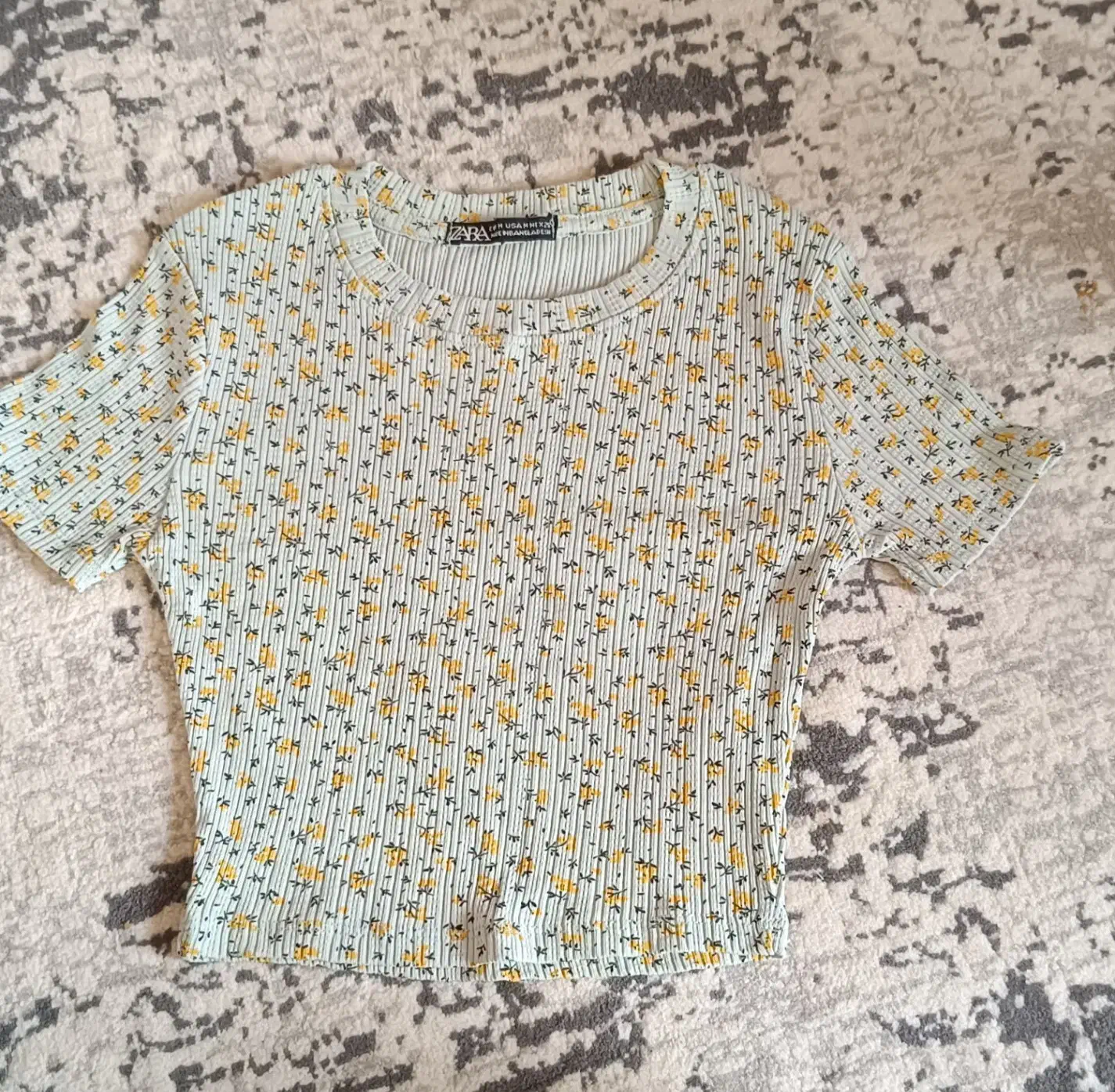 کراپ تاپ زارا zara|لباس|رشت, پیله داربن|دیوار