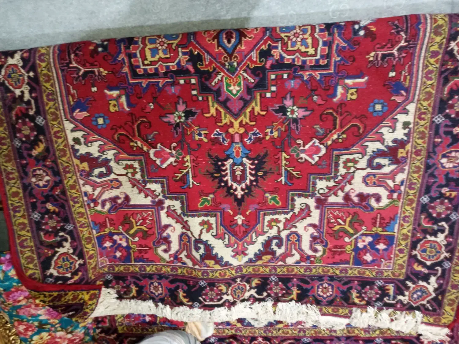 جفت فرش هریس|فرش|تبریز, |دیوار