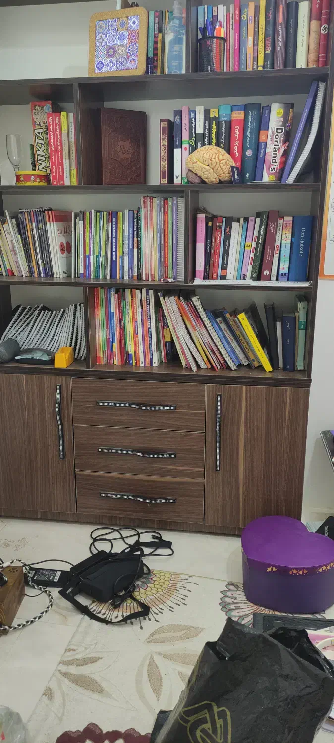 سه تا کتابخونه|کتابخانه، شلف، قفسههای دیواری|گرگان, |دیوار