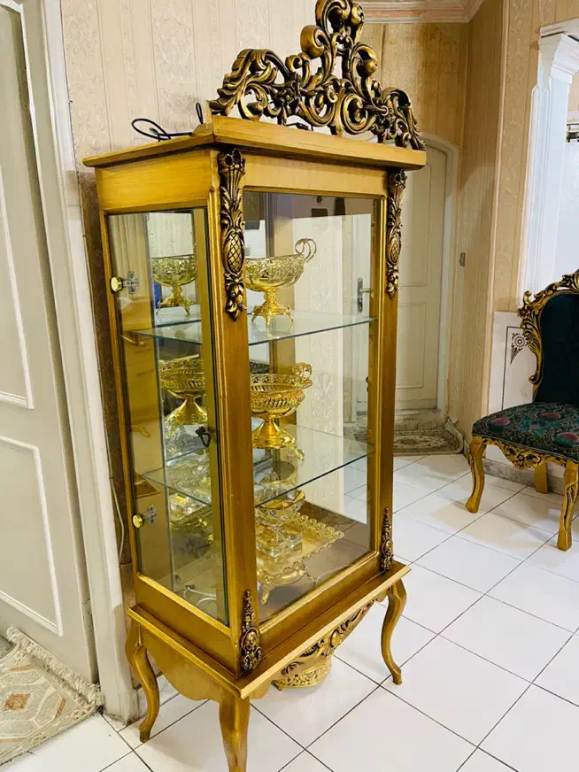 گنجه ورق طلا|بوفه، ویترین، کنسول|مشهد, آزادشهر|دیوار