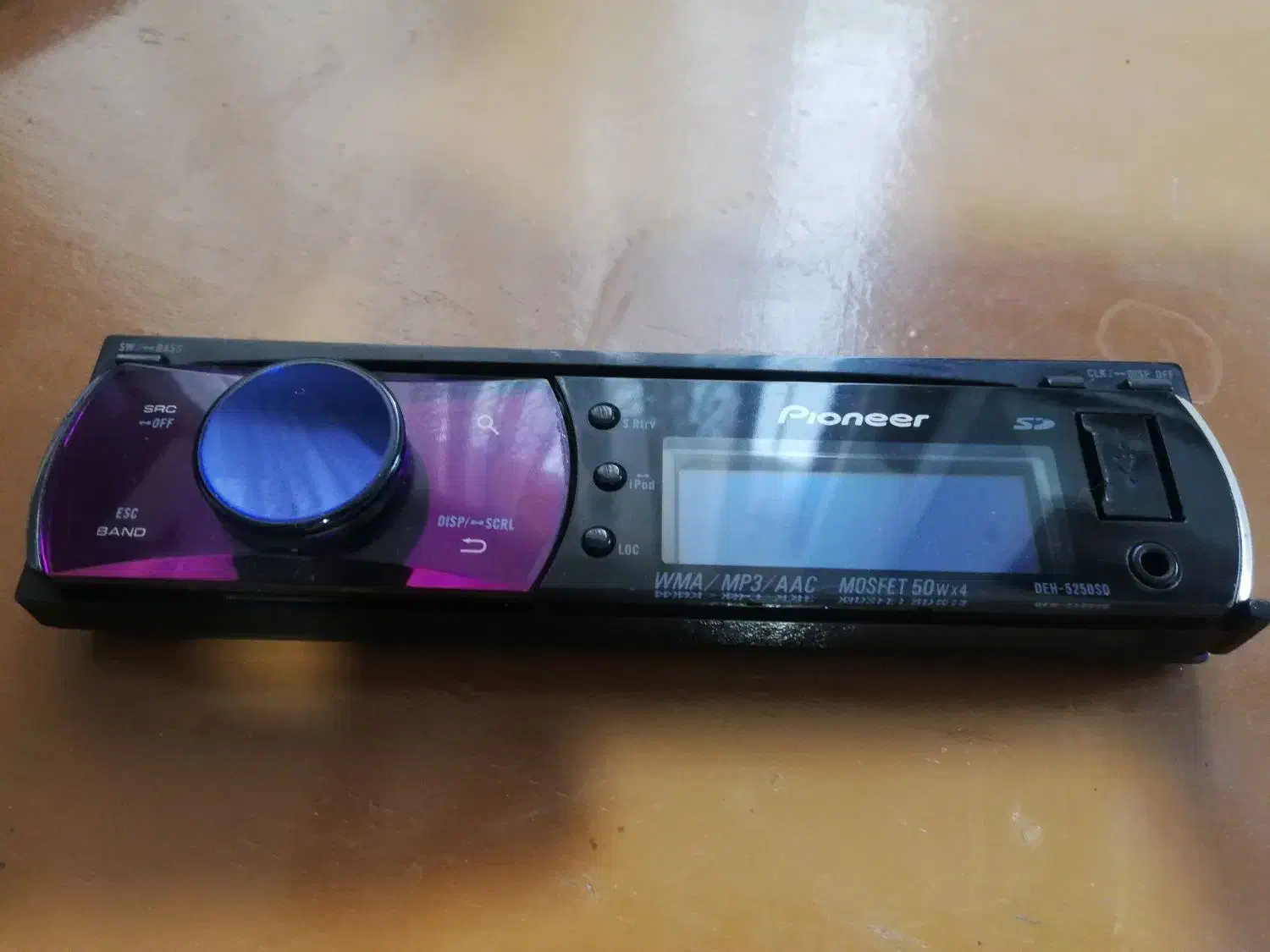 پخش پایونیر 5250 بهمراه باند کنوود 718|قطعات یدکی و لوازم جانبی|هشتگرد, فاز ۱ مهستان|دیوار