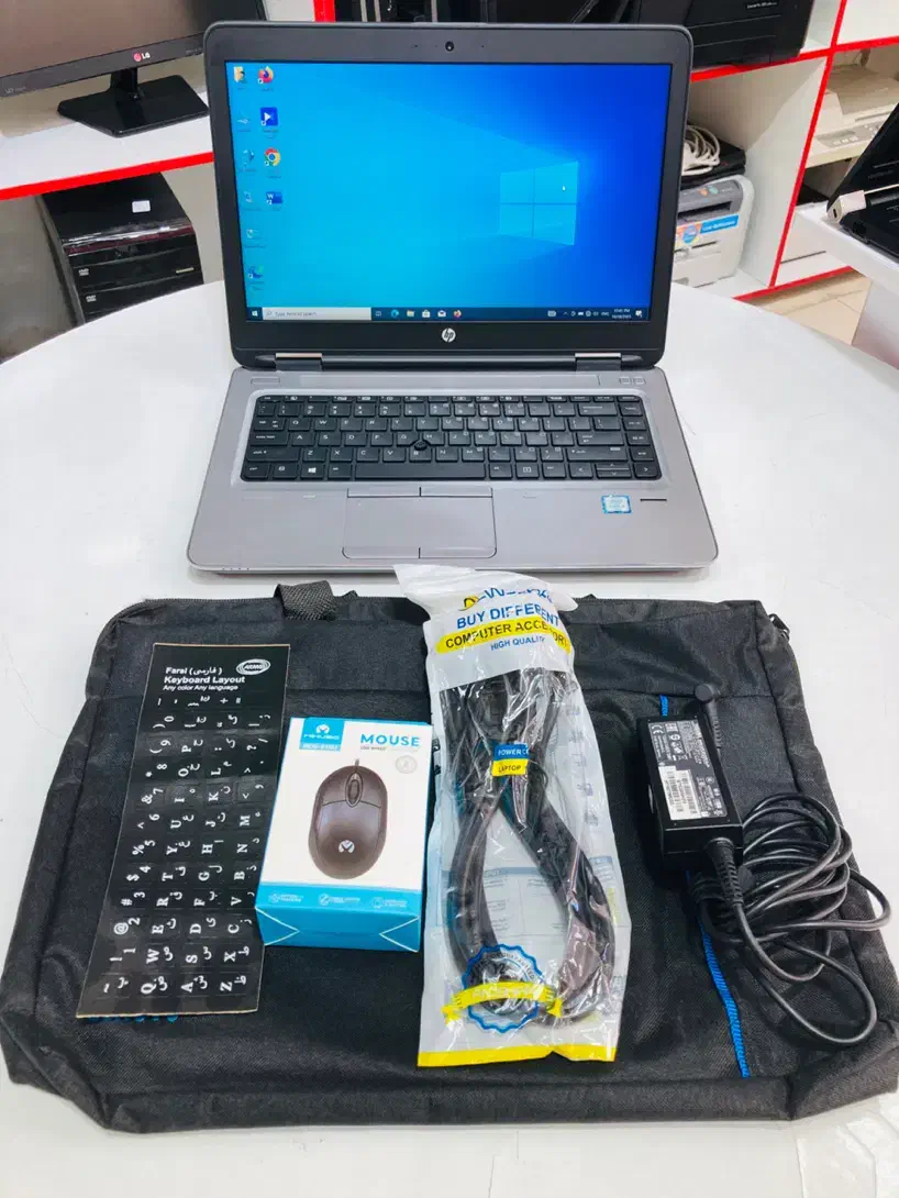 لپتاپ اچ پی Core i5 نسل 6 رم 8 ( استوک اروپایی)|رایانه همراه|شهرکرد, |دیوار