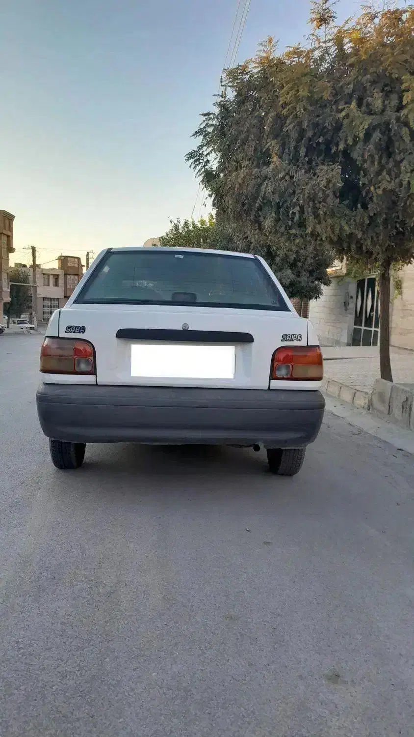 پرایدسفید تک سوز|خودرو سواری و وانت|کرمانشاه, |دیوار