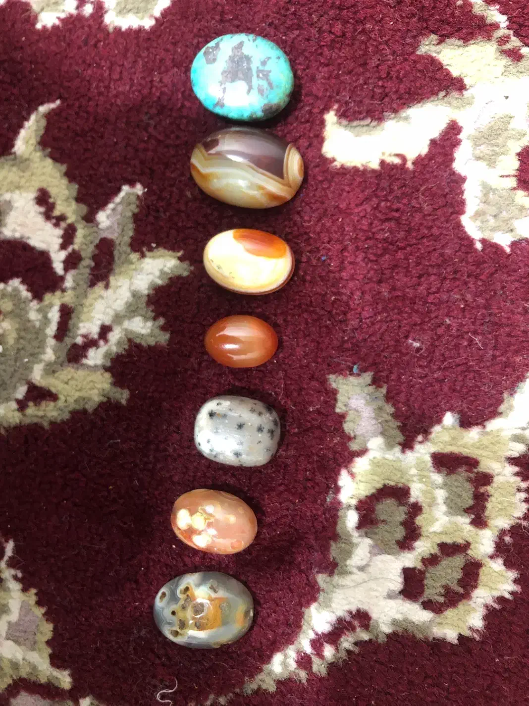 عقیق یمانی و یک فیروزه نیشابور اصل|جواهرات|اهواز, پردیس|دیوار