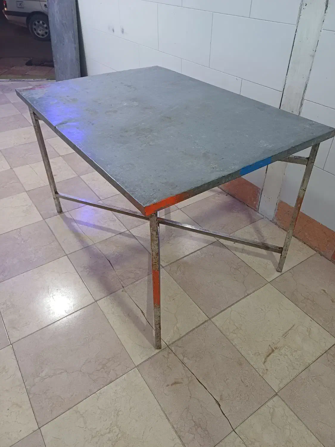 خرید و فروش میز گالوانیزه تاشو. زارع|میز و صندلی غذاخوری|همدان, |دیوار