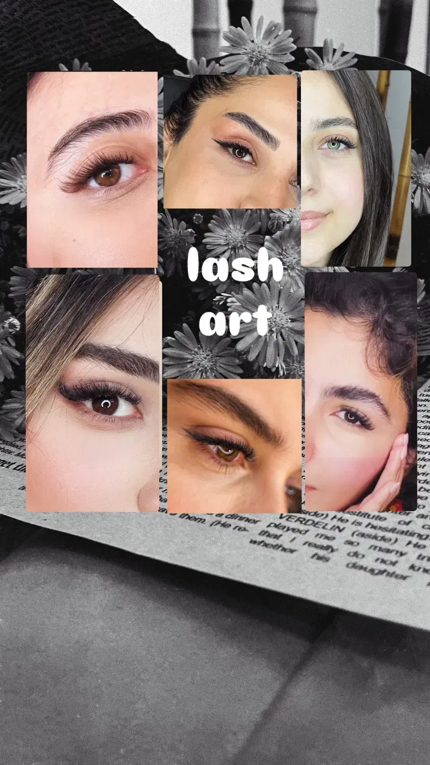 مدل برای اکستنشن مژه با هزینه مواد|خدمات آرایشگری و زیبایی|محمودآباد, |دیوار