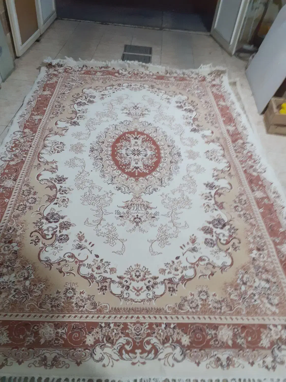 فرش ماشینی پانصد شانه|فرش|خوی, |دیوار