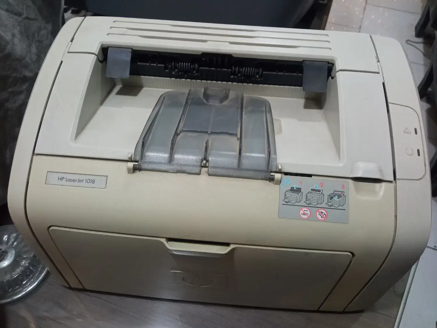 دستگاه پرینتر hp لیزری مدل 1018|پرینتر، اسکنر، کپی، فکس|اصفهان, فروردین|دیوار