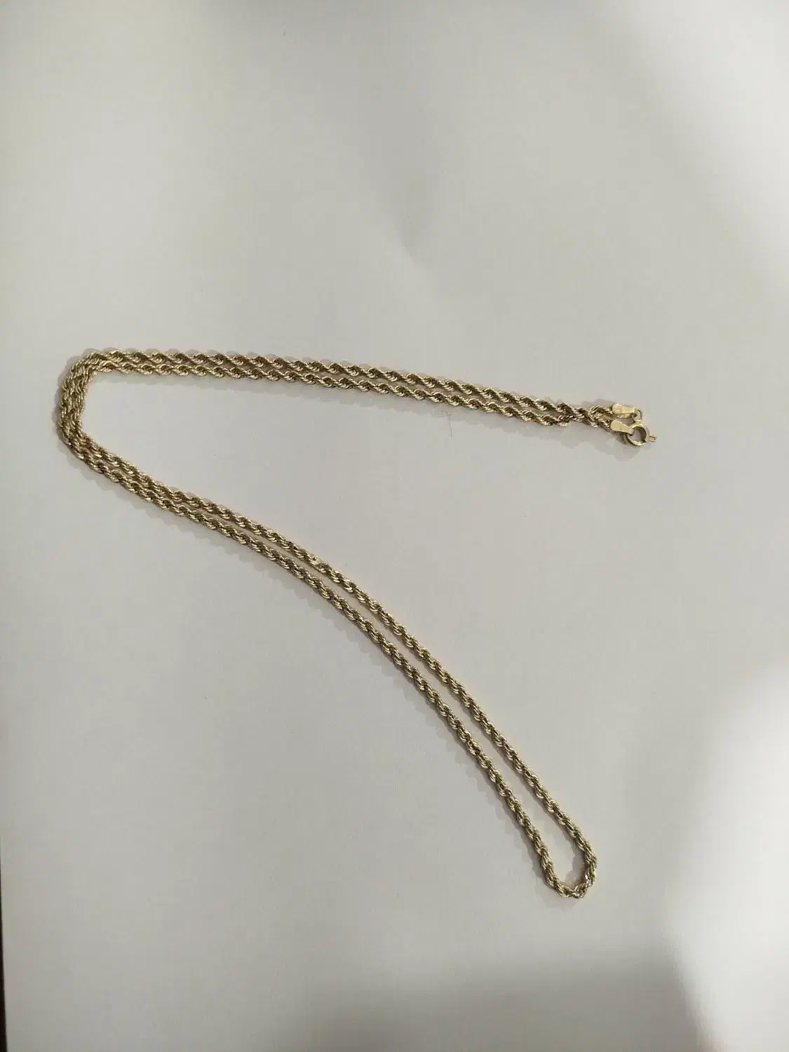 زنجیر طنابی طلا|جواهرات|نورآباد ممسنی, |دیوار